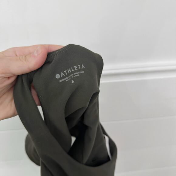 Women’s Athleta Conscious Crop Bra Top Burgundy Gray Lot Of Two Small S - Picture 2 of 11